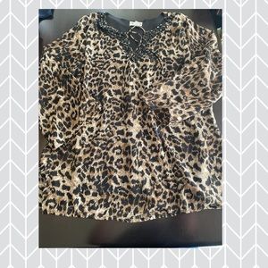 Cheetah Print Top